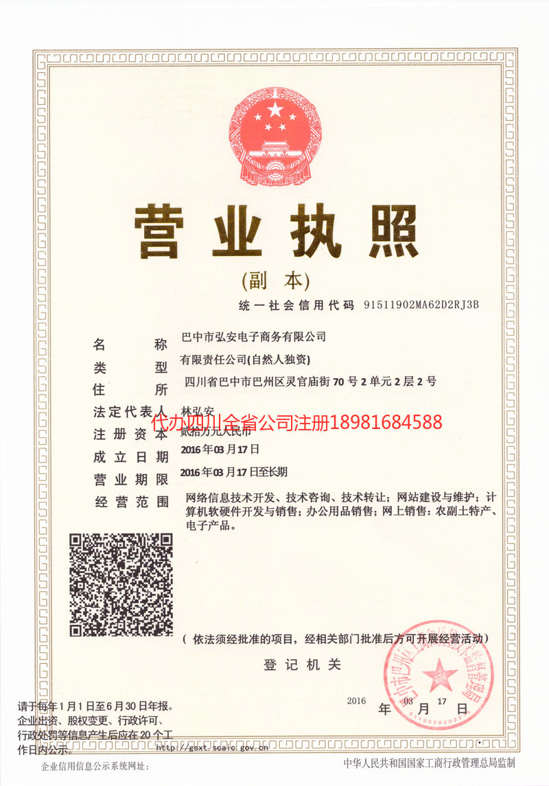 汕头汕头宏安电子商务有限公司