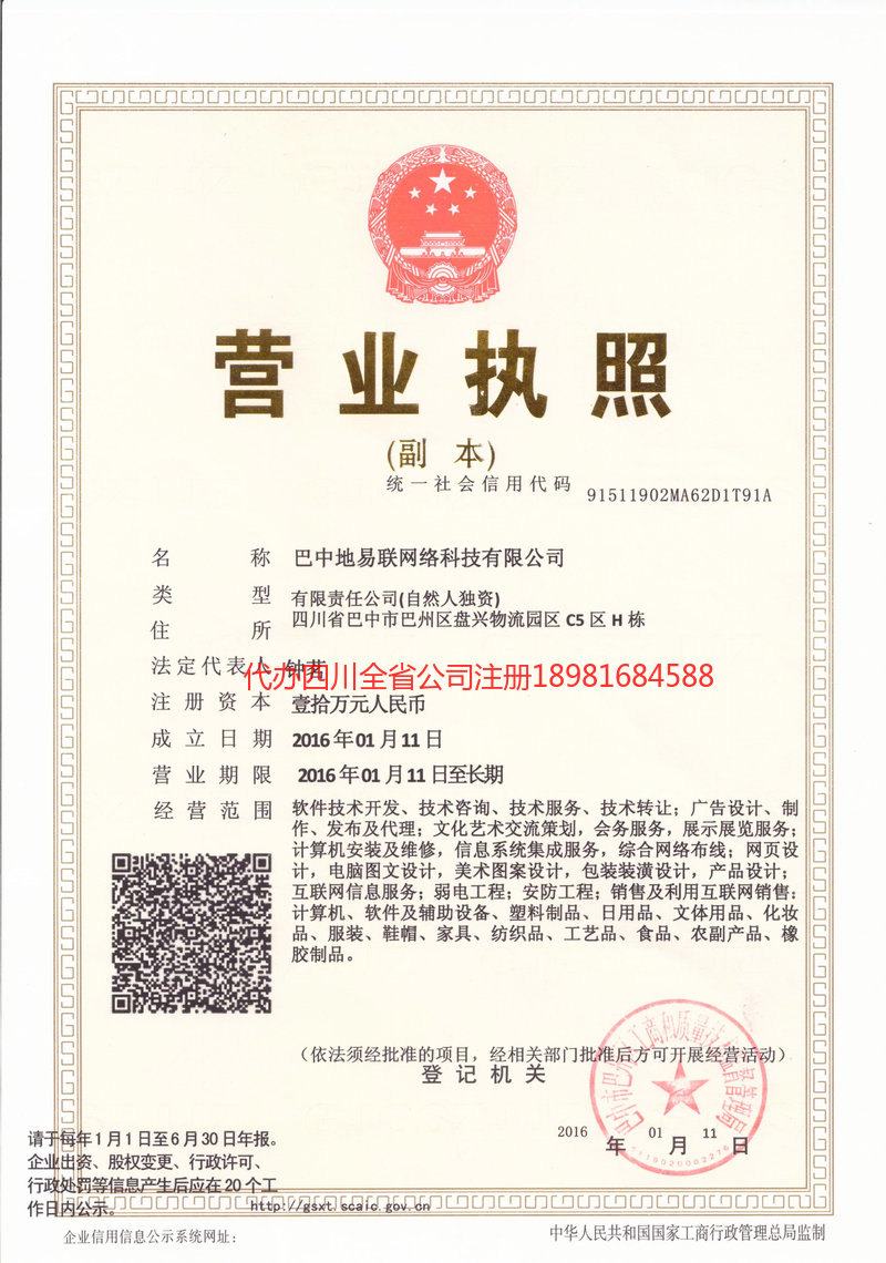 汕头汕头地易联网络科技有限公司